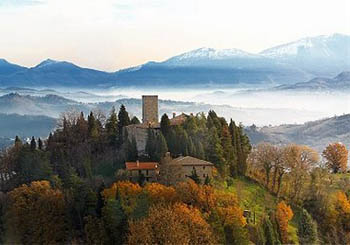 Castello di Petroia, Italy--enter a medieval world above an Umbrian hilltop village.  