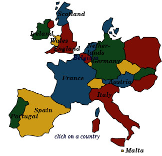 europe map