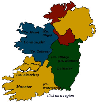 ireland map