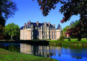 Château d'Esclimont, France--breathtaking at first sight.