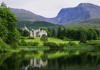 Inverlochy Castle, Scotland--privacy guaranteed in the shadow of Ben Nevis.