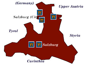 salzburg map