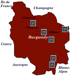 burgundy map