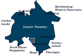 lower saxony map