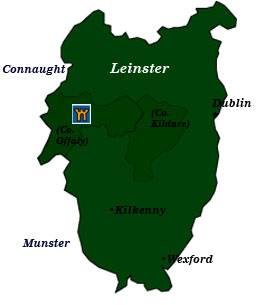 leinster map