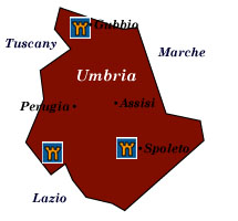 umbria map