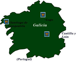 galicia map