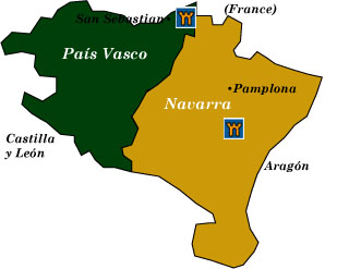 pais vasco and navarra map