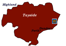 scotland tayside map